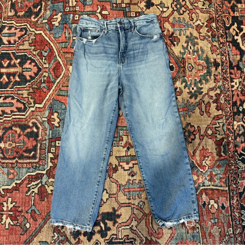 Good American Women’s Straight Leg Jeans